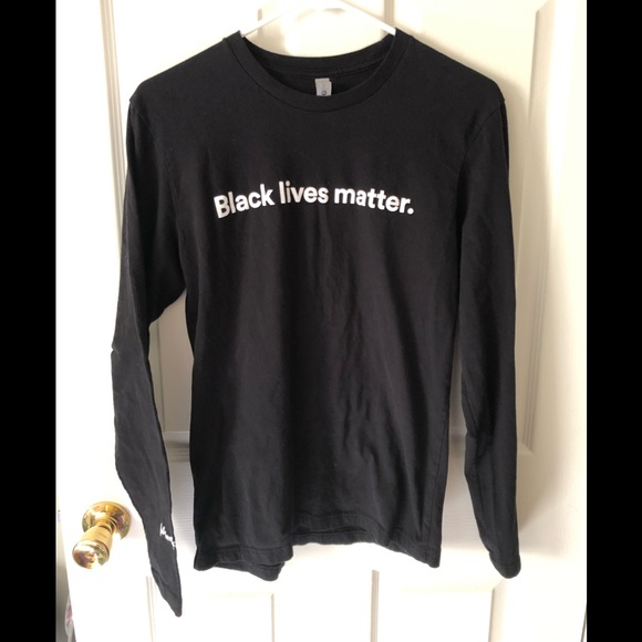 Black Lives Matter Long sleeve T-shirt, size Small - Picture 1 of 4